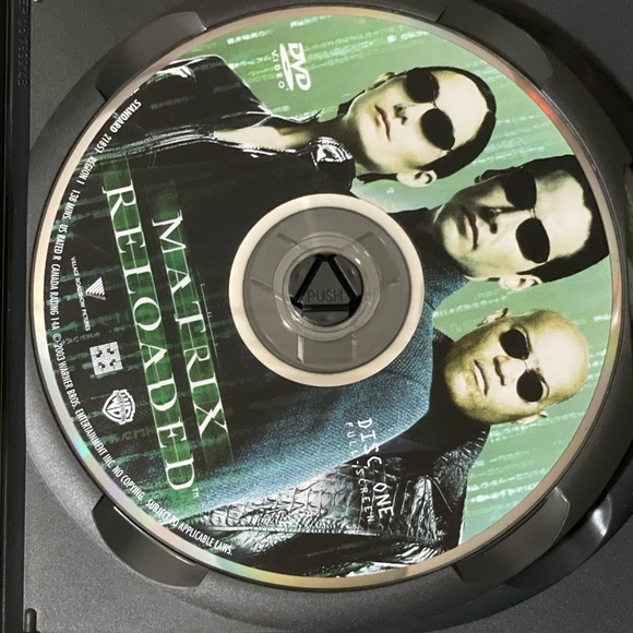 The Matrix Reloaded DVD 2003 2-Disc Set Full Screen ~ Keanu Reeves - Picture 3 of 4